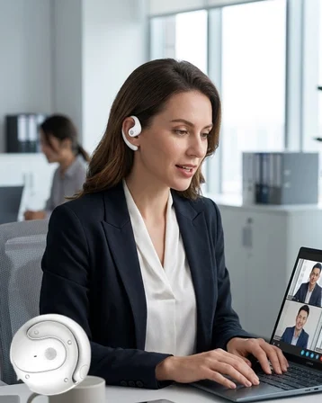 Bluetooth Kulaklık Çift Mikrofonlu Uzun Kullanım Süreli ve Hızlı Şarj Özellikli - Lisinya