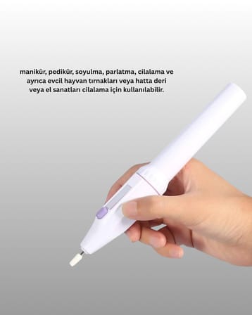 Taşınabilir Profesyonel Elektrikli Tırnak Matkap Seti – Sessiz, Güçlü ve Dayanıklı - Lisinya