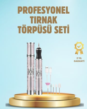 Elektrikli Tırnak Törpüsü Ayarlanabilir Hızlı Manikür Pedikür Cihazı - Lisinya