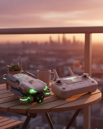 Katlanabilir Drone HD Çekim Uzun Süreli Uçuş Deneyimi - Lisinya