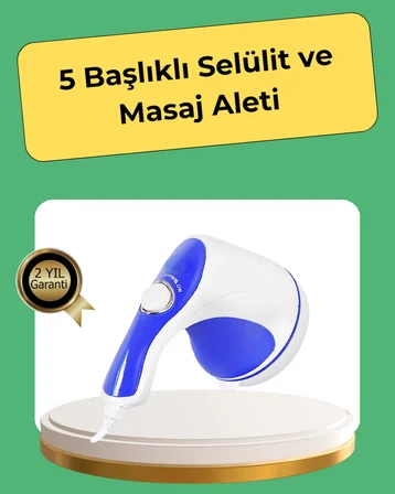 Selülit ve Sıkılaştırıcı Masaj Cihazı – Çok Fonksiyonlu - Lisinya