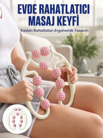 Taşınabilir Kas Masaj Aparatı Spor Sonrası Rahatlatıcı - Lisinya