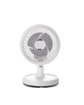 Kompakt Mini Fan Otomatik Salınımlı Sessiz Masaüstü Vantilatör - Lisinya