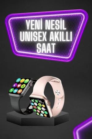 Dokunmatik Ekran Akıllı Saat Tema Değiştirme Şık ve Modern Unısex - Lisinya