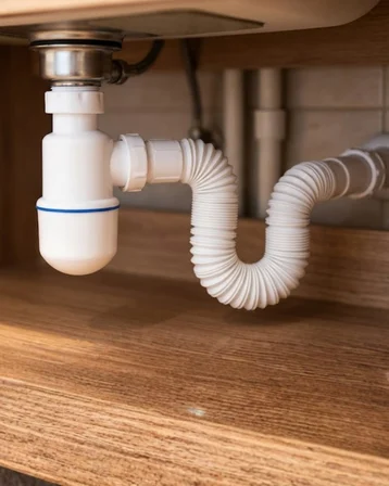 Lavabo Gider Sifonu Esnek Hortumlu Koku Önleyici Tıkanma Engelleyici Gider Seti - Lisinya