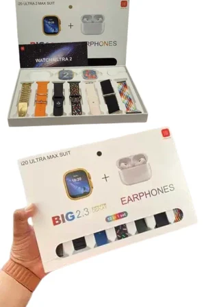 9 Ultra Akıllı Saat 49mm 2inç Ekran 7 Kordonlu ve Bluetooth Kulaklık - Lisinya