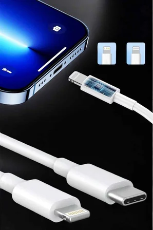 Iphone İOS Uyumlu Hızlı Şarj Kablosu Type C To Lightning 12 13 14 15 Pro Max - Lisinya