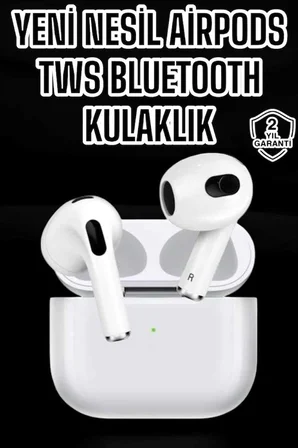 3.Nesil TWS Bluetooth Kulaklık Mikrofonlu ANC Özelliği Dokunmatik Kontrol - Lisinya