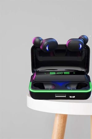 İkili Bluetooth Kulaklık Dijital Göstergeli Uzun Pil Ömrü Yüksek Ses Kaliteli Yeni Nesil - Lisinya