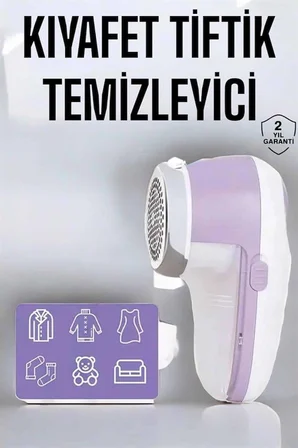 Tiftik Temizleyici Hazneli Şarjlı Manuel Kolay Kullanım - Lisinya