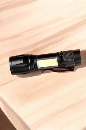 Işıldak El Feneri Kamp Lambası Mini Taşınabilir Acil Durum Lambası Fener Led Işık - Lisinya