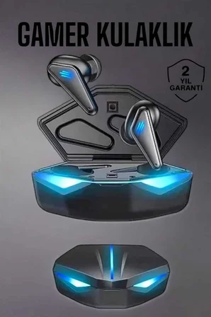 Bluetooth Oyuncu Kulaklığı Led Işıklı Kablosuz ANC Özelliği - Lisinya