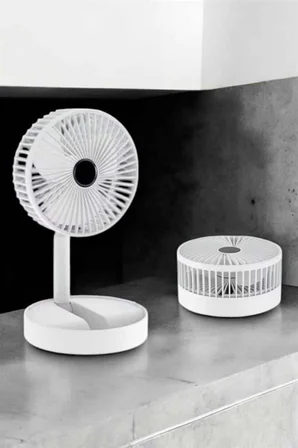 Soğutucu Vantilatör Telefon Standlı Mini Fan - Lisinya