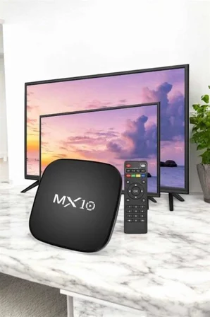 TV Box Android Uyumlu 4 Çekirdekli WİFİ Bağlantılı 4K - Lisinya