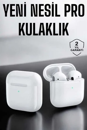 Yeni Nesil Pro Bluetooth Kulaklık Uzun Pil Ömrü Beyaz - Lisinya
