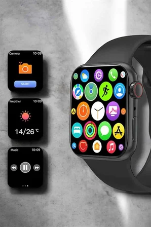 Akıllı Saat 44mm Çelik Kasa, OLED Ekran ve Gelişmiş Sağlık Takibi - Lisinya