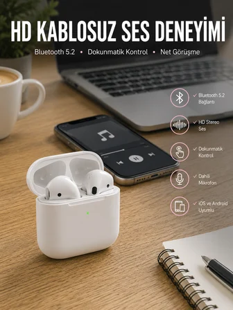 Yeni Nesil Bluetooth Kulaklık Eller Serbest Aramalar ve Yüksek Kaliteli Ses İçin İdeal Kulaklık - Li