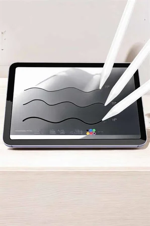 Tablet Kalemi iOS Android Windows Uyumlu Yedek Uçlu Universal Çizim Kalemi - Lisinya