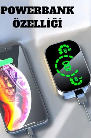 Bluetooth Kulaklık Çift Telefon Desteği ve Suya Dayanıklı Powerbankli - Lisinya