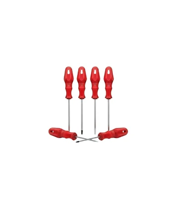 Düz ve Yıldız Başlıklı 7li Tornavida Seti Ergonomik Tutma - Lisinya