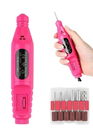 Protez Tırnak Ayak Nasır Ve Tırnak Mantar Makinesi Elektrikli 12v Tırnak Törpü Seti - Lisinya