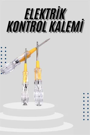 Kontrol Kalemi Çift Taraflı Uçlu Elektrik Akım Test Cihazı - Lisinya
