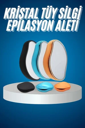 Tüy Silgi Kristal Epilasyon Acısız Ağrısız ve Pratik Epilasyon Aleti - Lisinya