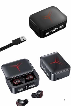 Kablosuz Şarj Göstergeli Powerbank Özellikli Bluetooth Kulaklık Çağrı Cevaplayabilen - Lisinya