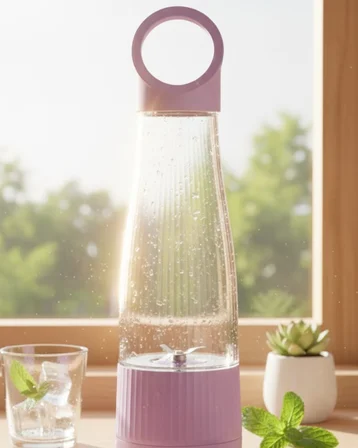 Pratik Kullanımlı USB Şarjlı Meyve ve Smoothie Blender - Lisinya