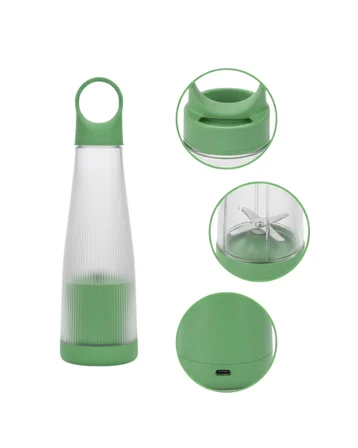 Günlük Smoothie ve Shake İçin USB Şarjlı Taşınabilir Blender - Lisinya