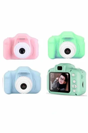 Dijital Fotoğraf Makinesi Çocuk Mini 1080p HD Kaliteli Renkli - Lisinya