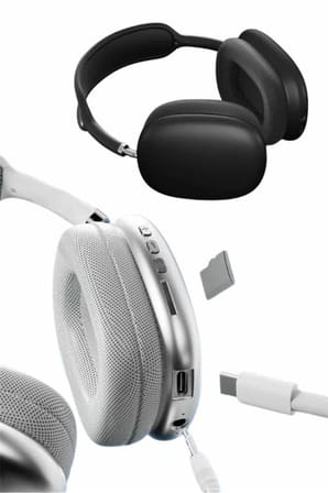 2025 Model Kulak Üstü Kablosuz Bluetooth Kulaklık Gürültü Azalta Uzun Pil - Lisinya