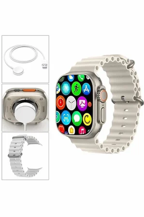 Akıllı Saat Bleutooth Bağlantılı Akıllı Saat Amoled Ekran 49 MM - Lisinya