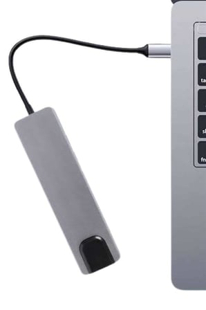 Usb Type-c Hub Dönüştürücü Çevirici Çoklayıcı Macbook Çevirici 8 Portlu - Lisinya