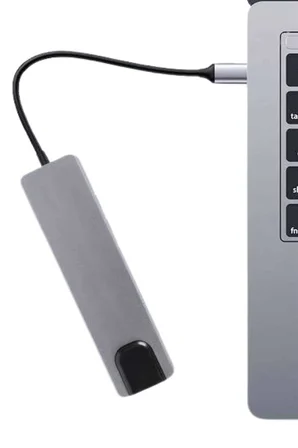 Usb Type-c Hub Dönüştürücü Çevirici Çoklayıcı Macbook Çevirici 8 Portlu - Lisinya