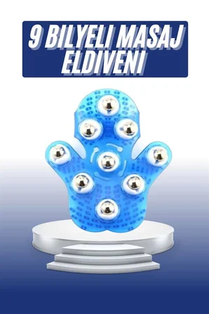 Masaj Aleti El Şeklinde Omuz Bacak Bilyeli Masaj Eldiveni El Şekilli - Lisinya