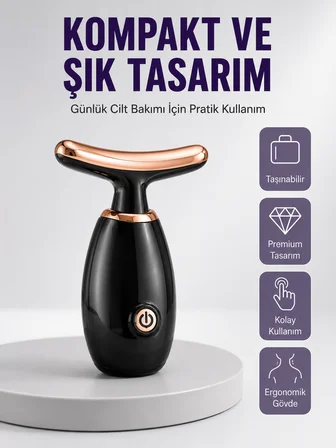 Serum Emilimini Artıran Yüz Masaj Cihazı Yeni Nesil - Lisinya