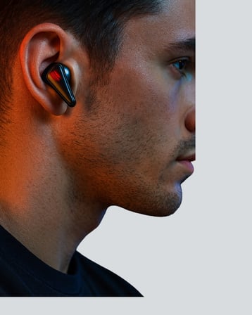 Led Işıklı Kablosuz  Kulaklık Ergonomik Tasarım Yeni Nesil - Lisinya