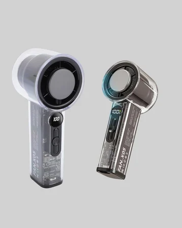 Sessiz Çalışan Taşınabilir Fan | USB Şarjlı ve Kompakt Tasarım - Lisinya