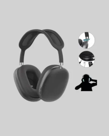 Katlanabilir Kablosuz Kulaklık | Yüksek Ses Kalitesi, 10 Metre Bağlantı Menzili - Lisinya