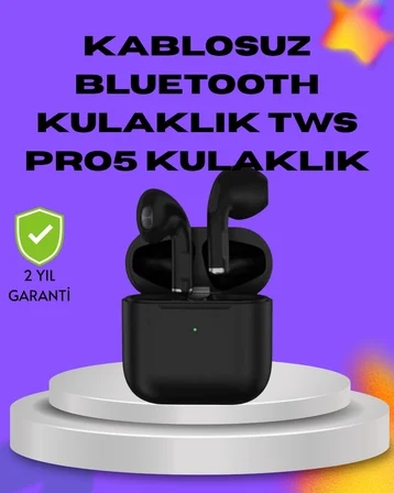 TWS Pro 5 – 3D HD Ses Kalitesi ve Gelişmiş Ses Yalıtımı - Lisinya