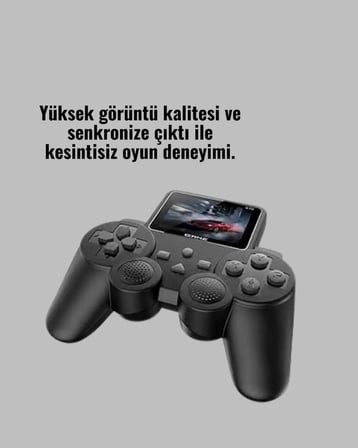 2025 A Kalite S10 Gamepad 520 Oyunlu TV Bağlantılı Retro Atari Konsolu Yeni Nesil - Lisinya