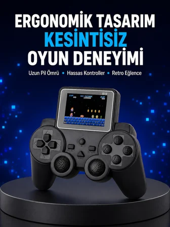 2025 S10 Gamepad 520 Klasik Retro Oyunlu TV Bağlantılı A Kalite Orijinal Yeni Nesil - Lisinya