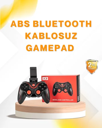 Kablosuz Bluetooth Gamepad PC Android TV Uyumlu Oyun Kumandası - Lisinya