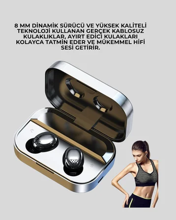 Gürültü Engelleyici Bluetooth Kulaklık – Akıllı Ekranlı, HiFi Ses Kalitesi - Lisinya