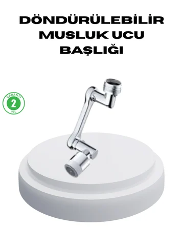 Dönebilir Musluk Başlığı – Lavabo Temizliği ve El-Yüz Yıkamada Maksimum Rahatlık - Lisinya