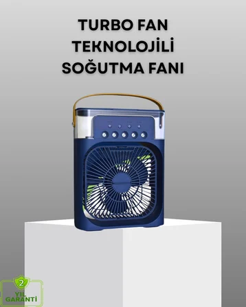 Turbo Teknolojili Ayarlanabilir Sessiz Masa ve Ofis Fanı - Lisinya