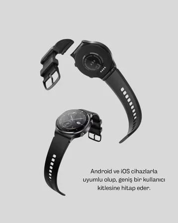 Kablosuz Şarjlı Bluetooth Görüşmeli Akıllı Saat – Android & iOS Uyumlu - Lisinya