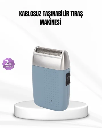 Taşınabilir Şarjlı Tıraş Makinesi – Kuru Kullanım, Özel Sakal Başlıkları - Lisinya