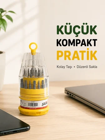 Hassas Tornavida Seti Kaymaz Saplı Elektronik Onarım Seti - Lisinya